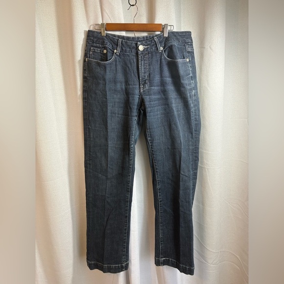 Plus Size Seven 7 Luxe Straight Leg Jeans Limited Edition Premium Size 18 0431 - Picture 1 of 12